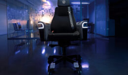 Volkswagen cria cadeira de escritório com motor elétrico que pode chegar até 20 km e bateria com autonomia de 12 km