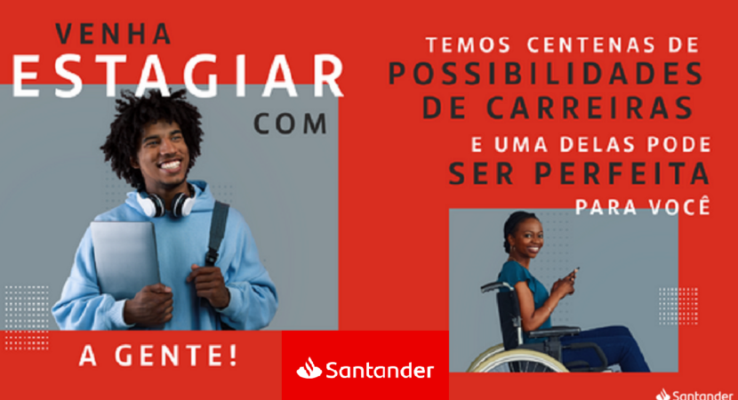 Santander, vagas, estágio, experiência