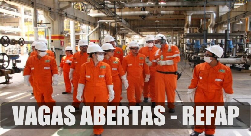 As inscrições para os processos seletivos das vagas de emprego disponíveis já estão abertas e podem ser realizadas a qualquer momento. Assim, a Petrobras busca profissionais capacitados e com experiência para atuação nas operações da Refinaria Refap.
