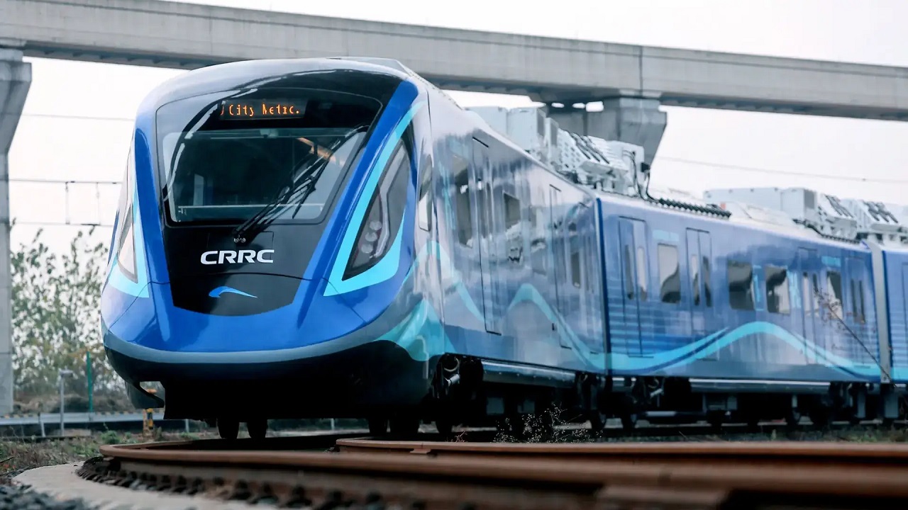 China desenvolve o primeiro trem movido a hidrogênio do mundo