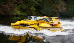 Dobbertin HydroCar, conheça o híbrido inédito de carro e barco que foi um fiasco avaliado em mais de US$ 1 milhão
