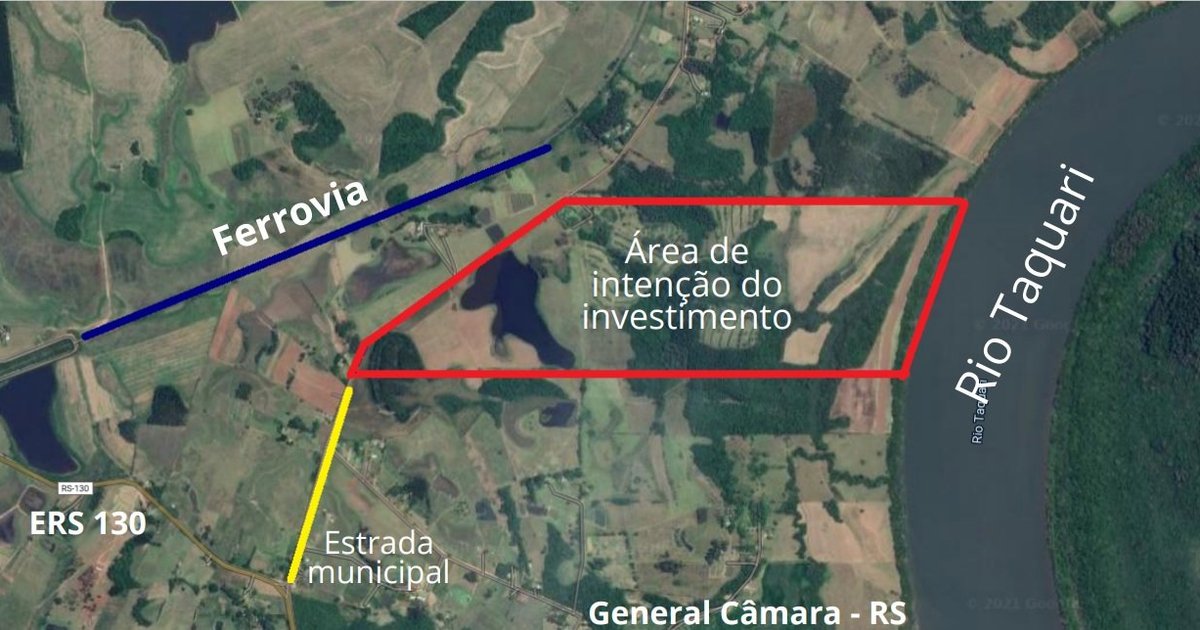 Projeto de porto em General Câmara RS