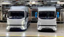 Vem concorrência Pesada Nova marca de caminhões Tevva, começa produzir caminhões leves elétricos e a célula a combustível na Inglaterra