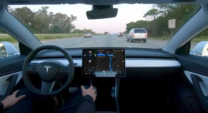 Condução totalmente autônoma da Tesla