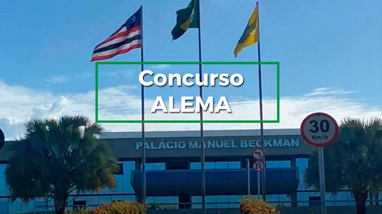 Concurso público da ALEMA abre 260 vagas para candidatos de nível médio e superior com salários de até R$ 15,4 mil