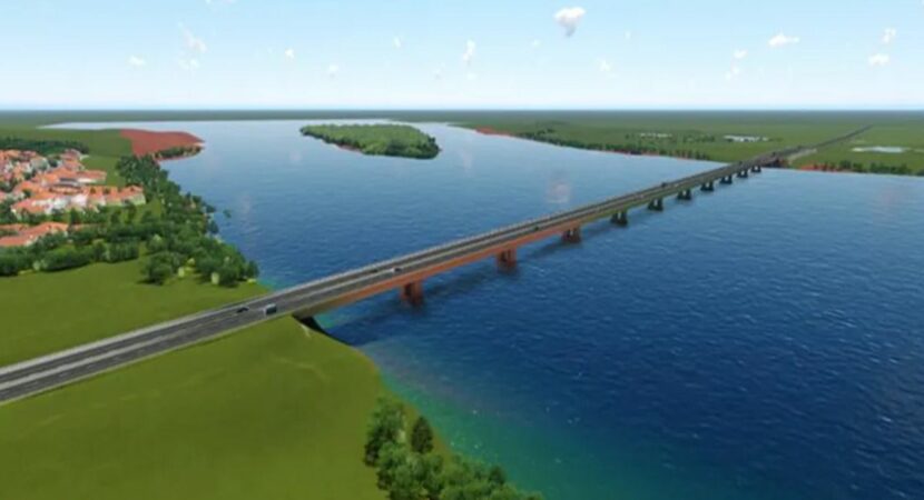 Ponte que ligará Paraná e Mato Grosso do Sul