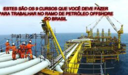9 cursos de qualificação offshore petróleo e gás