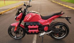 Shineray presenta una moto eléctrica con una potencia de 3000 Watts y 80 km de autonomía
