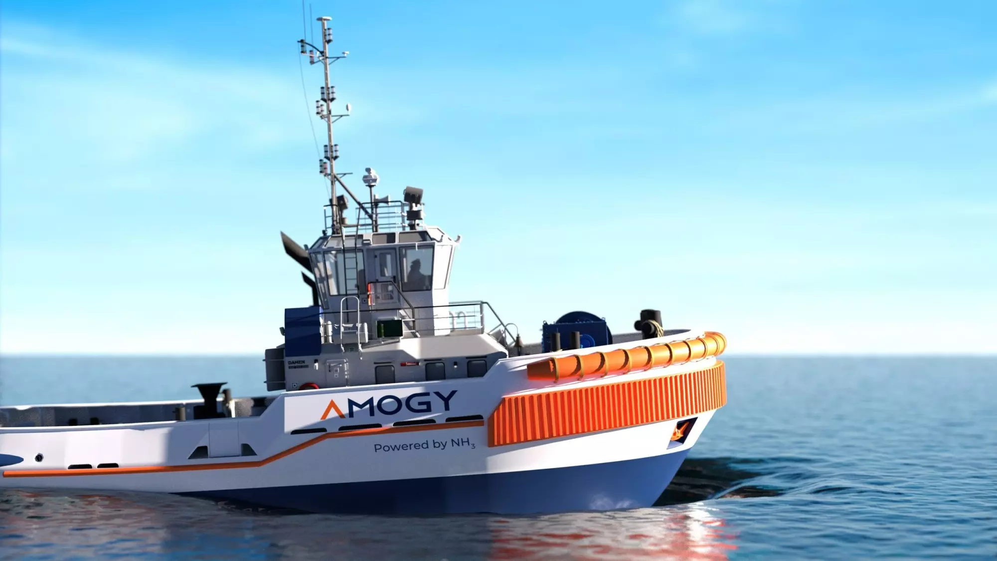 A companhia está adaptando um modelo de navio rebocador para a iniciativa de sustentabilidade e cogita apresentar o projeto até o fim de 2023. A utilização da amônia como combustível na embarcação da Amogy contribui para mais compromisso ambiental.