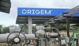 Estocagem de gás natural da Origem