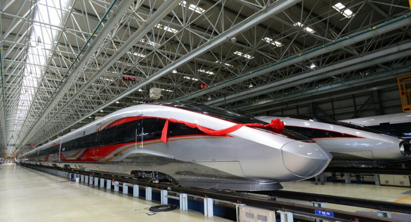 China - trem - tecnologia