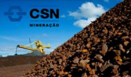 Mina de carvão e ferro da CSN mineração