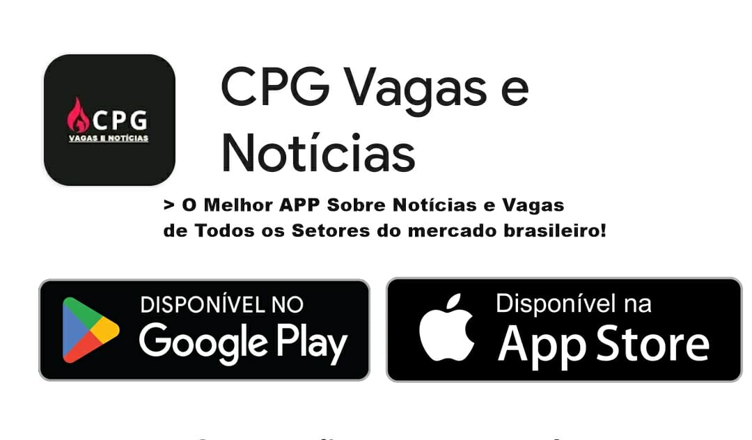 APP CPG Vagas e Noticias Google Play e IOS