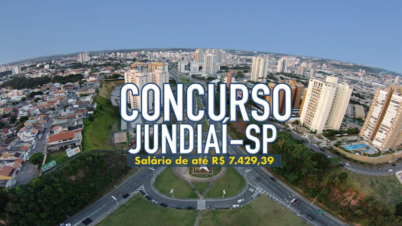 concurso 0 cagas - edital - São Paulo - técnico - Jundiaí - ensino médio - construção civil - saúde - meio ambiente