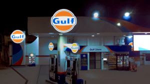 Posto de Combustível da Gulf Oil