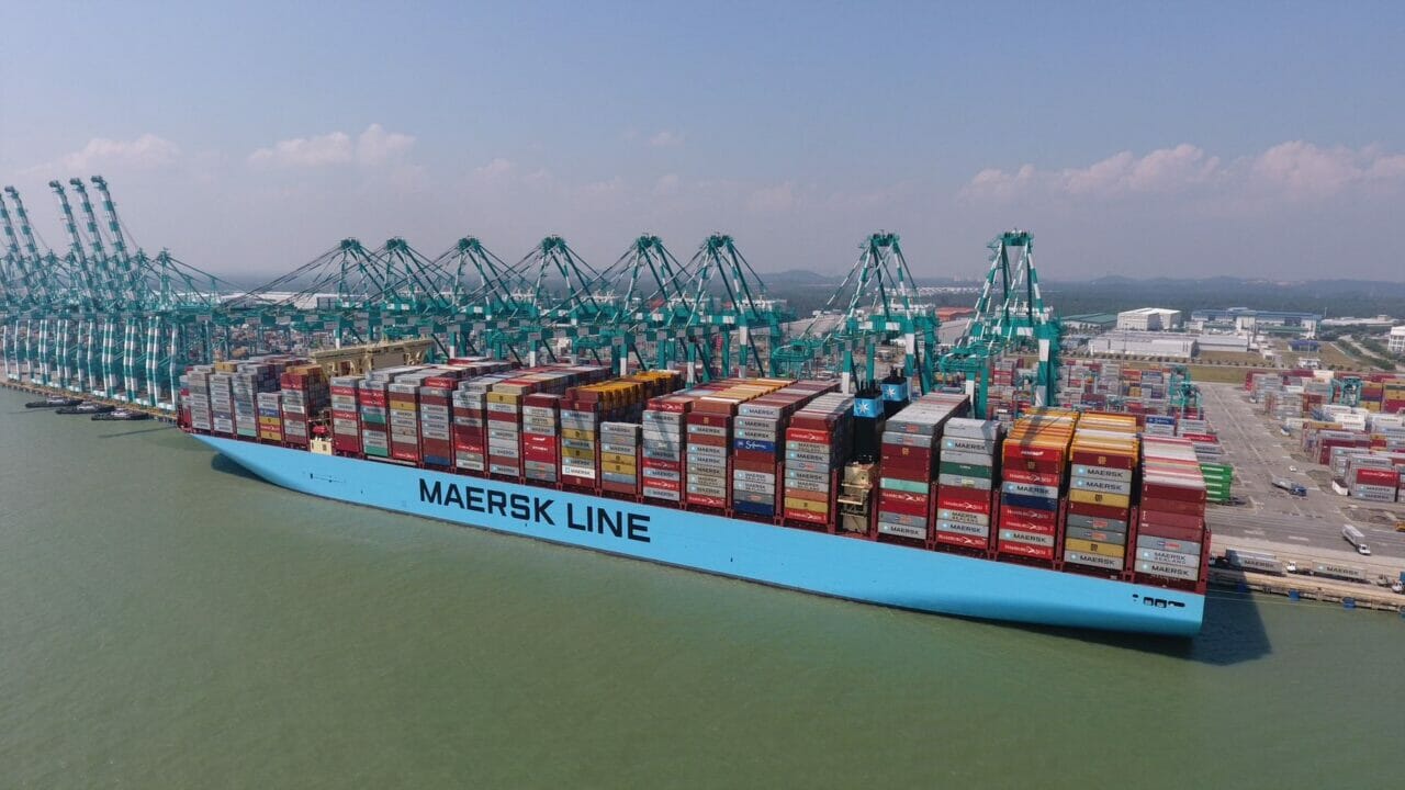 Maersk, navio, combustível