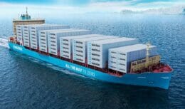 Primeiro navio movido a metanol do mundo da Maersk zarpa nesta semana 