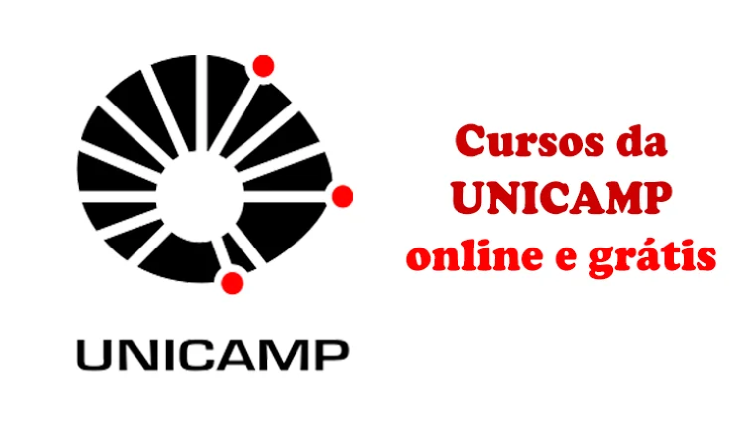 Unicamp, cursos gratuitos, cursos