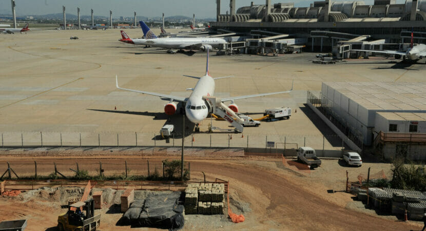 No total, o Grupo CCR fará obras nos 15 aeroportos adquiridos em 2021, onde irá investir o equivalente a R$ 1,3 bilhão.