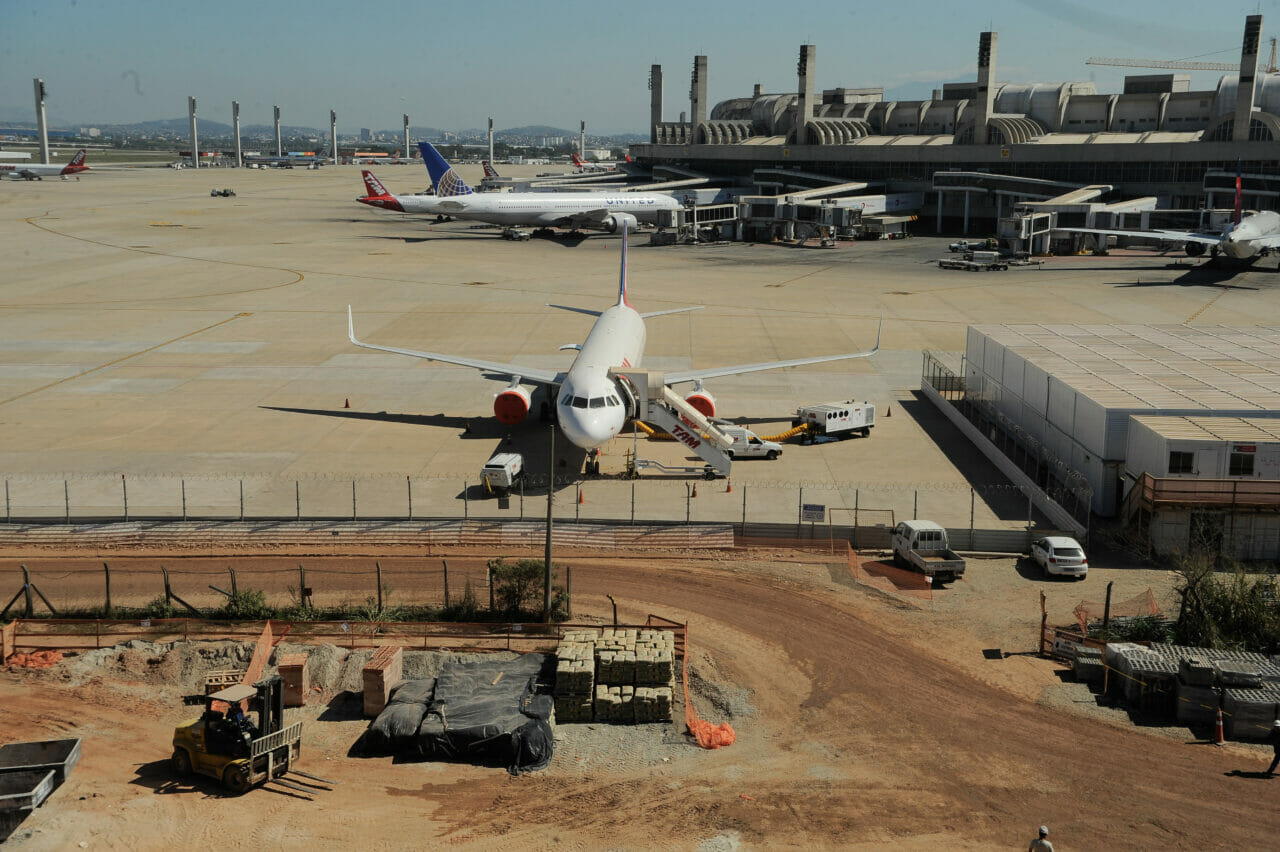 No total, o Grupo CCR fará obras nos 15 aeroportos adquiridos em 2021, onde irá investir o equivalente a R$ 1,3 bilhão.