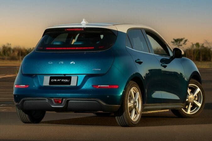 Novo carro elétrico GWM Ora Skin 2024 versão barata traz teto solar, ótima autonomia e + potência que BYD Dolphin