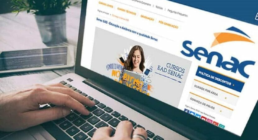 Senac está ofertando mais de 3,5 mil vagas em cursos gratuitos no formato online nas áreas de marketing, gastronomia, beleza, tecnologia e mais