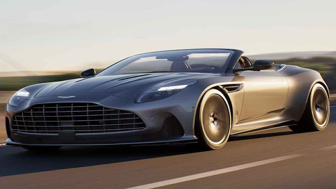 Aston Martin revela super conversível DB12 Volante com um motor V8 biturbo de 680 cv capaz de acelerar de 0 a 100 km/h em apenas 3,6 segundos