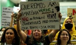 A Petrobras recorreu ao Ibama para retomar os planos de exploração de petróleo na Foz do Amazonas. Ambientalistas de todo o país protestam contra o projeto da petroleira estatal.