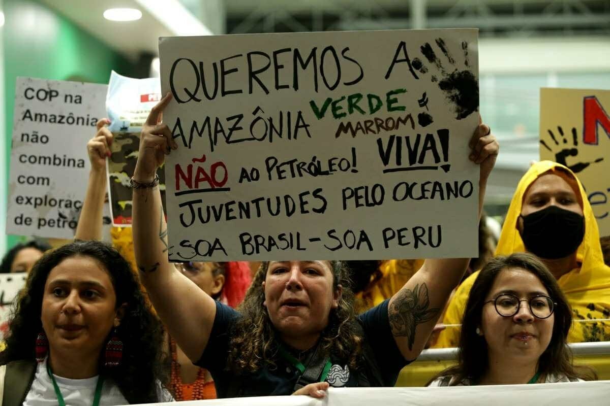 A Petrobras recorreu ao Ibama para retomar os planos de exploração de petróleo na Foz do Amazonas. Ambientalistas de todo o país protestam contra o projeto da petroleira estatal.
