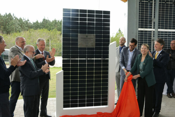 Santa Catarina inova ao colocar em operação a primeira usina de hidrogênio verde no Laboratório Fotovoltaico da UFSC