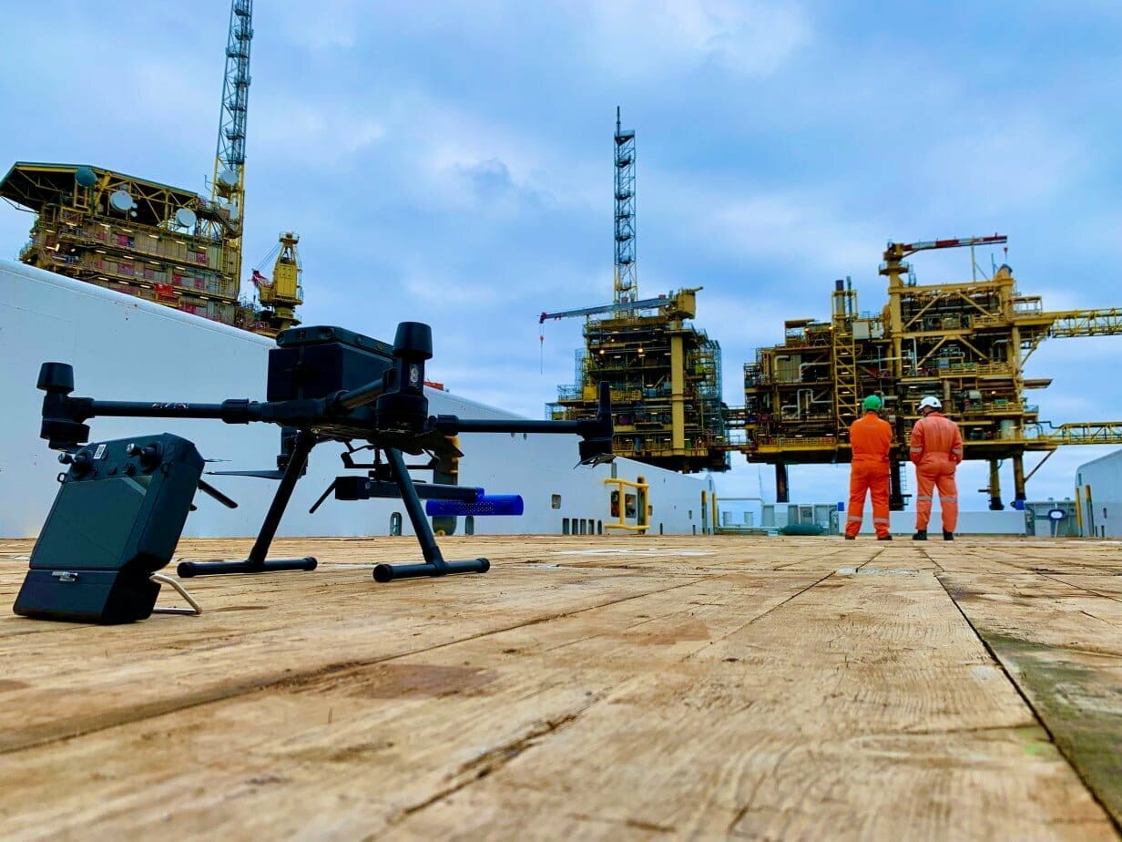 A tecnologia de drones desenvolvida pela NASA está sedo utilizada para o monitoramento das emissões de metano no setor de petróleo e gás.