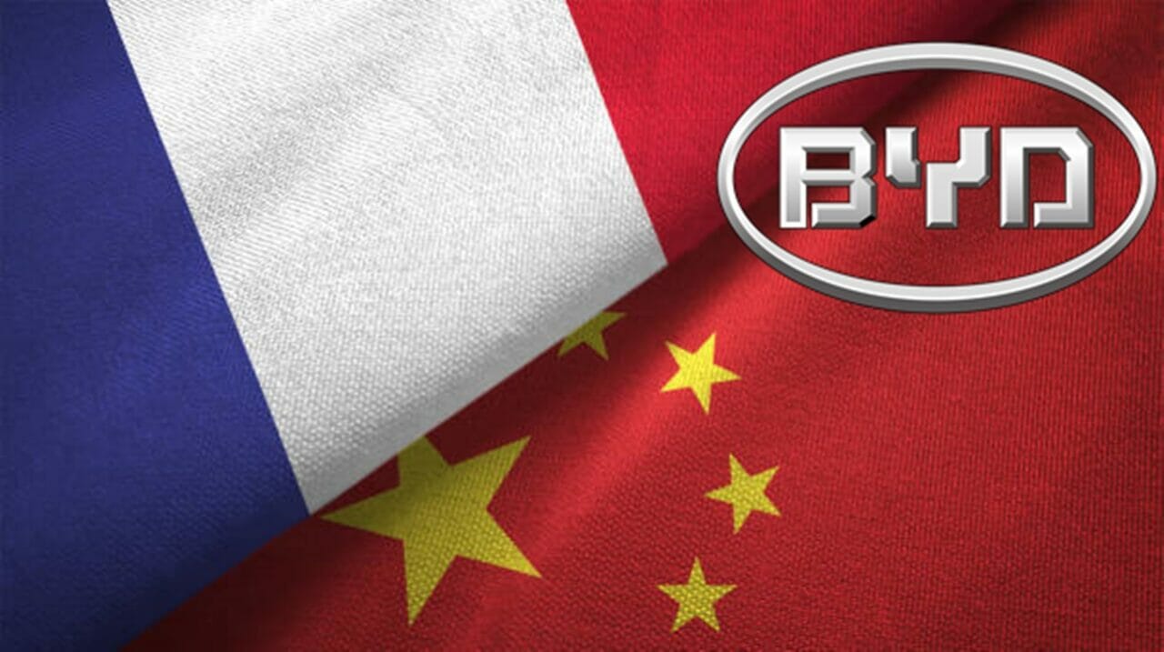 França impõe barreiras contra carros elétricos da BYD, da China