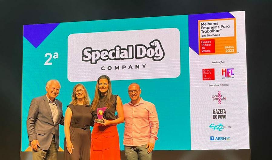 GPTW 2023: Special Dog Company é a segunda melhor empresa para trabalhar no Interior de São Paulo