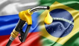 Rússia Brasil Petrobras Diesel Exportações Bandeira