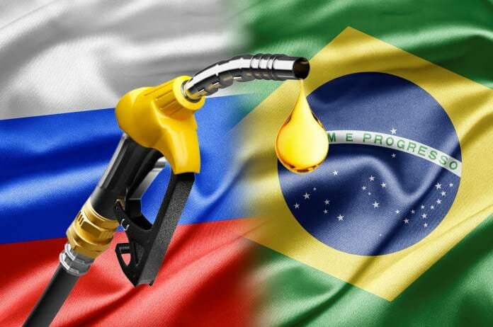 Rússia Brasil Petrobras Diesel Exportações Bandeira