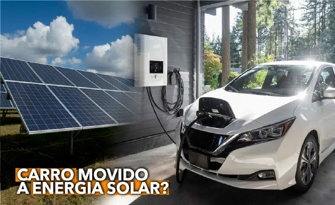 Energia, solar, carro