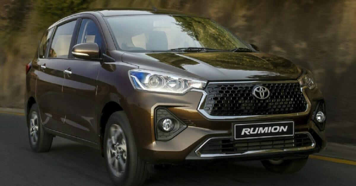 Toyota Rumion, minivan de sete lugares, chega ao mercado por R$ 61 mil