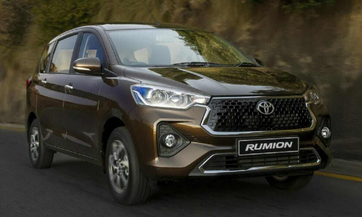 Toyota Rumion, minivan de sete lugares, chega ao mercado por R$ 61 mil