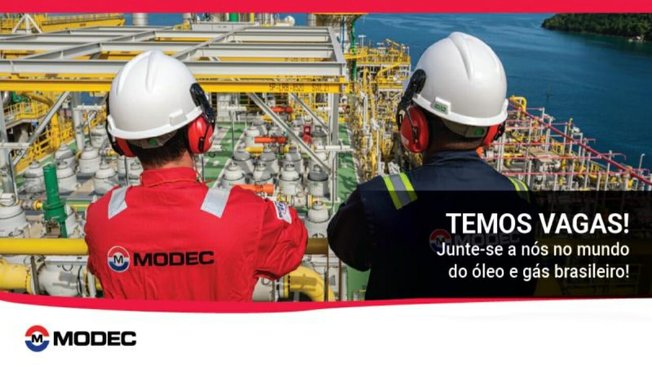 emprego - modec - petrobras - trabalhar embarcado - Rio de Janeiro - técnico - vagas offshore