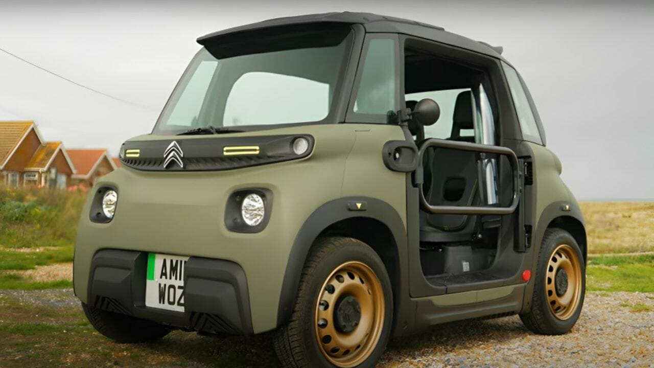 Novo veículo elétrico da Citroën gera curiosidade: pequeno, design inusitado e preço acessível