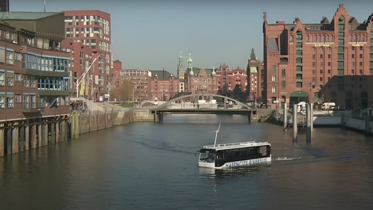 Transporte inovador em Hamburgo: uma solução para enchentes no Brasil?