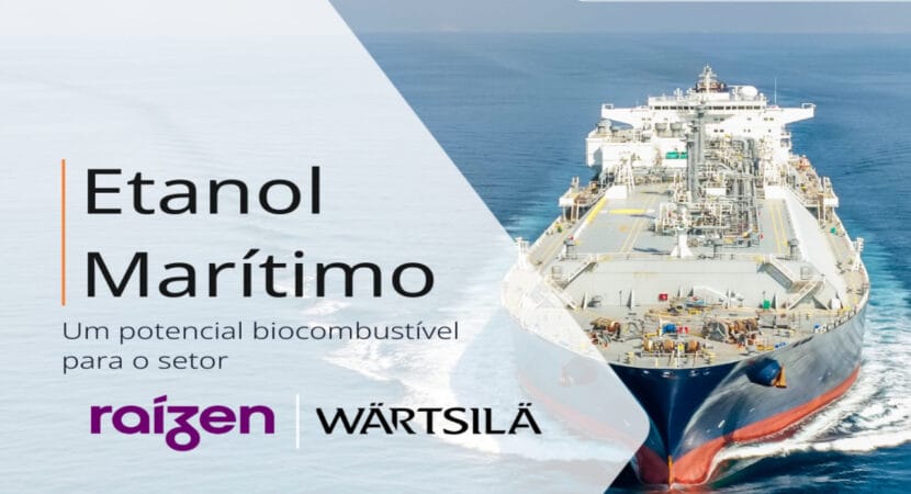 etanol - preço - combustível - motor - reaízen - Wärtsilä - navio - CO2 - efeito estufa