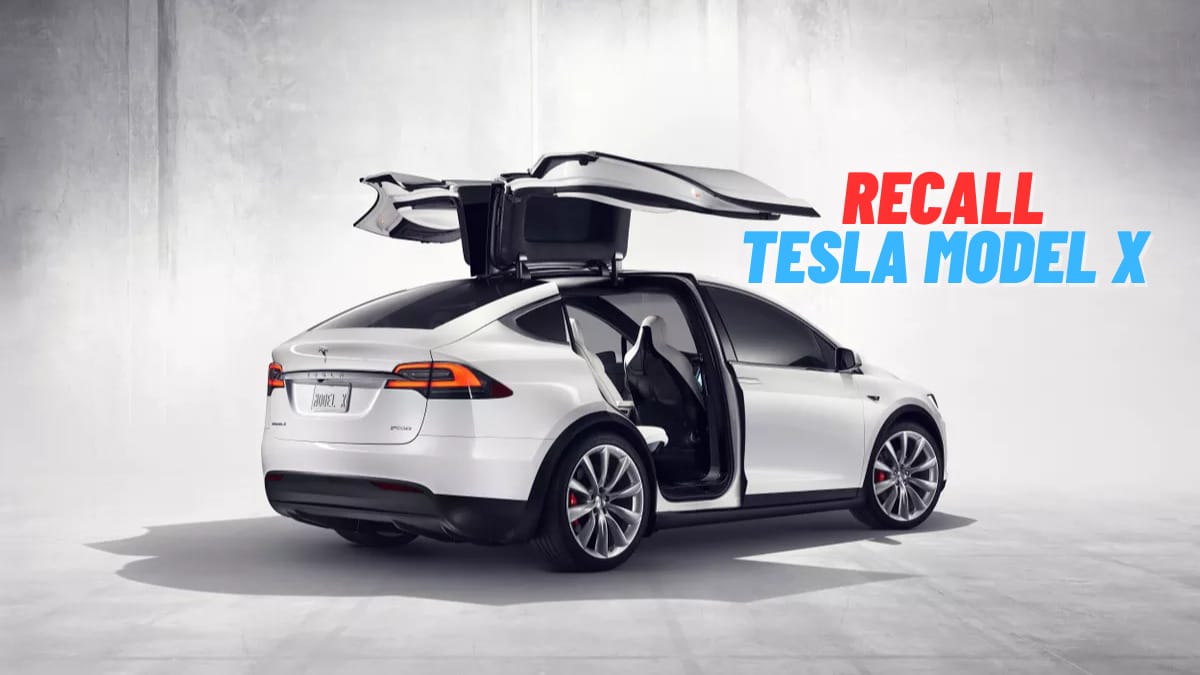 NHSTA recomenda recall de todos os veículos Model X fabricados pela Tesla de 2021 a 2023 devido a falhas no sistema de freio.