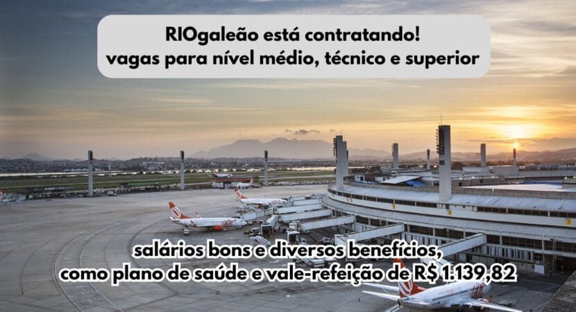 Para ser um funcionário do RIOgaleão e trabalhar no Aeroporto Internacional Tom Jobim, você precisa ter as qualificações exigidas pela empresa e assim, concorrer as vagas de emprego abertas.