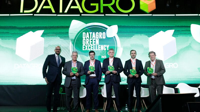 Da esquerda para direita, Guilherme Nastari (Diretor, DATAGRO), Otavio Lage (Jalles Machado), Fernão Zancaner (PAGRISA), Helder Gosling (São Martinho), Paulo Trucco (FS Fueling Sustainability) e Nelson Dalcanale (JBS)