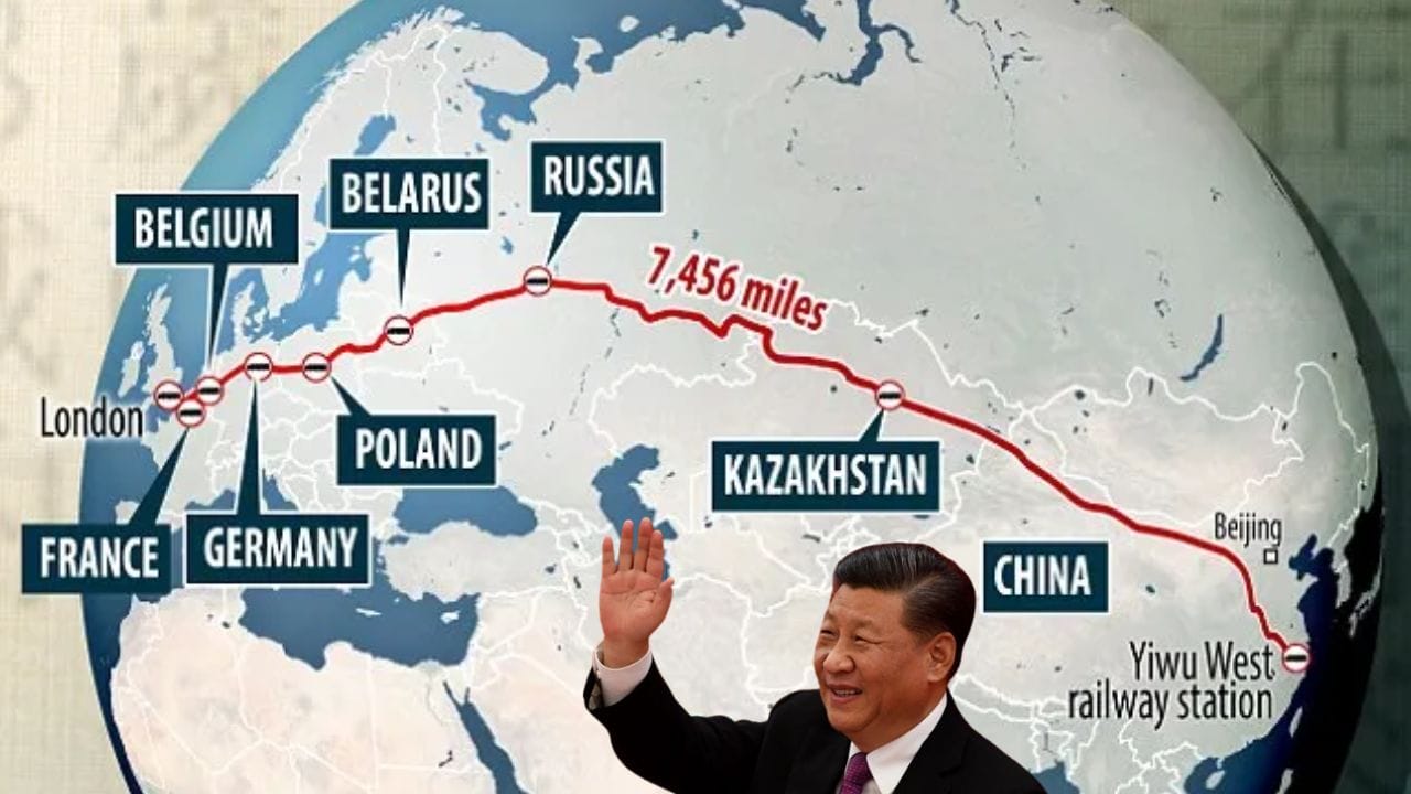 A Ferrovia Chinesa que atravessa o mundo: trem parte da China e chega à Londres em 18 dias