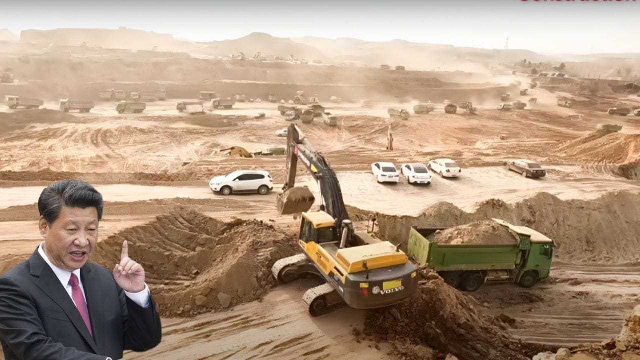 China está 'movendo' 700 montanhas: Megaprojeto para criar nova área da cidade Lanzhou