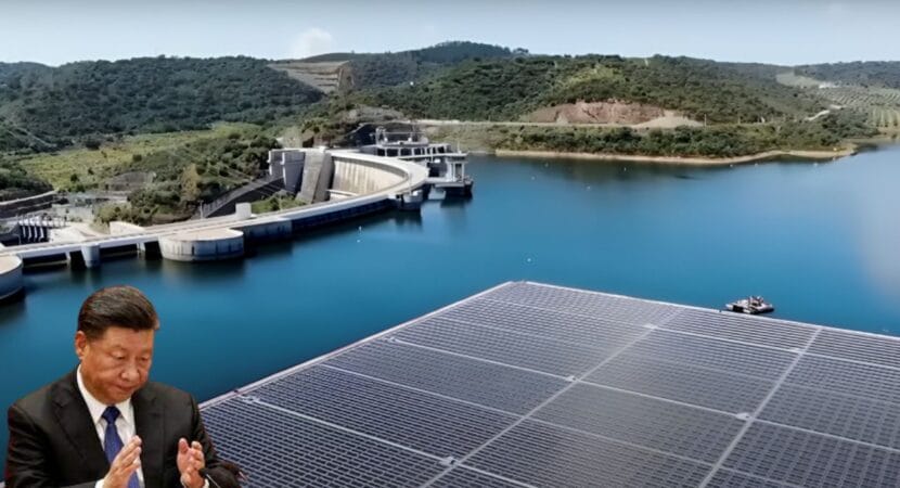 China transforma lagos inteiros em gigantes usinas solares flutuantes