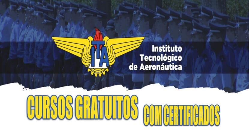 cursos online - aeronáutica - ITA - cursos gratuitos - EAD - certificado - certificação - coursera - plataforma online