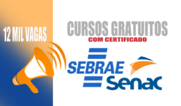 SENAC - SEBRAE - SENAI - São Paulo - cursos gratuitos - vagas